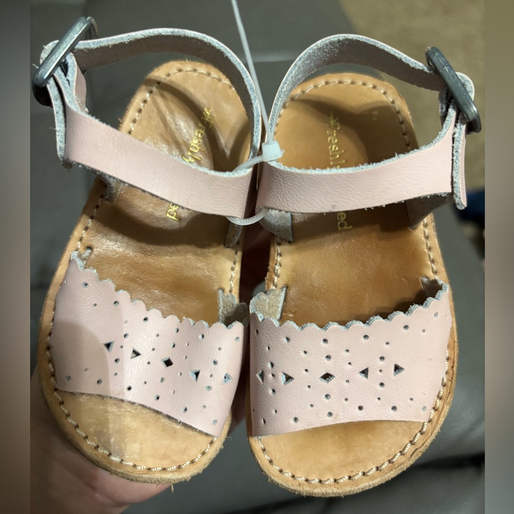 Freshly Picked Blush Laguna Sandals Size 4 - Picture 7 of 8